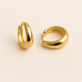 Bruce & Co Hilda – Rounded Mini Hoop Earrings, 10–14 mm