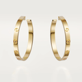 Bruce & Co Large Screw Detail Hoop Earrings