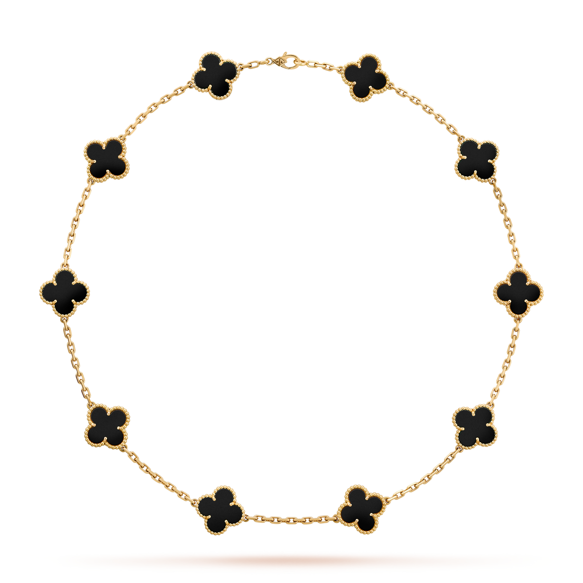 Bruce & Co Grand – Ten Clover Station Necklace