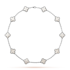 Bruce & Co Grand – Ten Clover Station Necklace