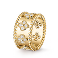 Bruce & Co Abby – Wide Clover Detail Band Ring
