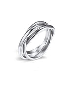 Bruce & Co Trinity – Triple Interlocking Spinner Ring