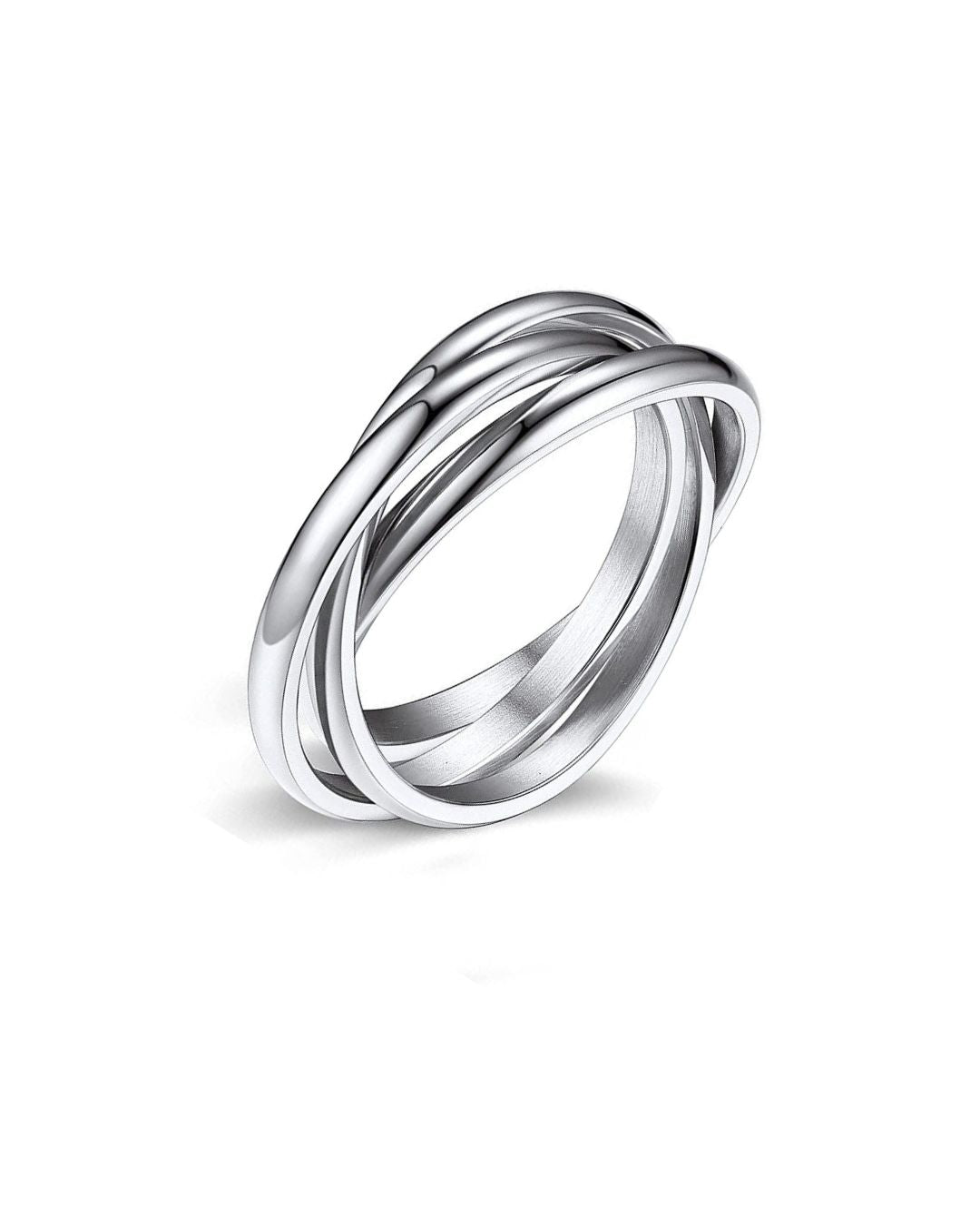 Bruce & Co Trinity – Triple Interlocking Spinner Ring