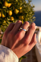 Bruce & Co Vérité – Adjustable Twist Ring, Polished Silver-Tone