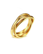 Bruce & Co Trinity – Triple Interlocking Spinner Ring