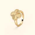 Adjustable Clover Top Ring
