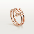 Bruce & Co Double Wrap Nail Ring with Clear Details