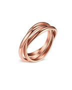 Bruce & Co Trinity – Triple Interlocking Spinner Ring