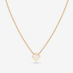 Bruce & Co Single Quatrefoil Pendant Necklace