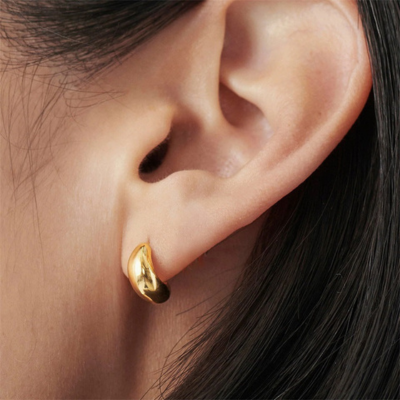 Bruce & Co Celeste – Smooth Dome Stud Earrings