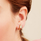 Bruce & Co Celeste – Smooth Dome Stud Earrings
