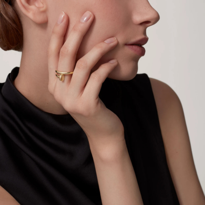 Bruce & Co Polished Nail Wrap Ring