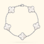 Bruce & Co Five Clover Chain Bracelet