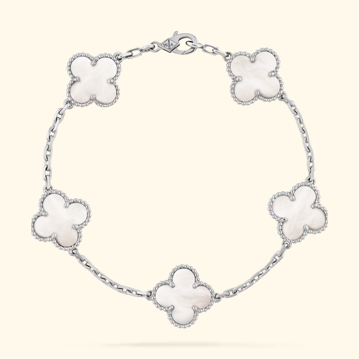 Bruce & Co Five Clover Chain Bracelet