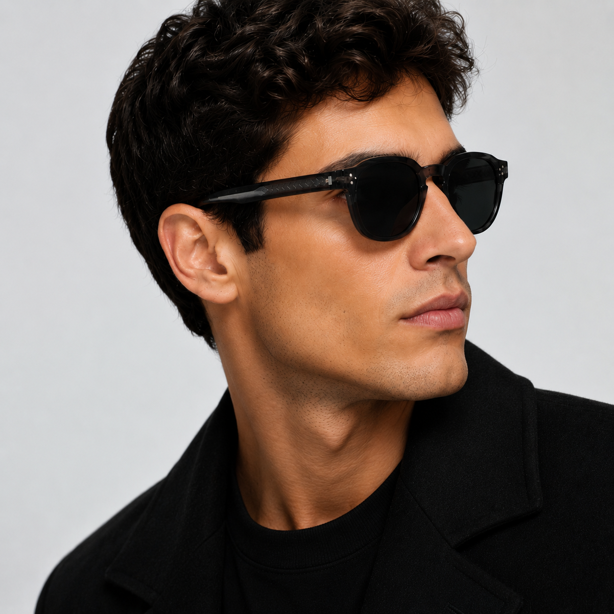 Men's Polarized Vintage Square Sunglasses – product image 8