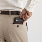 Leather Money Clip Wallet for Men – product image 6