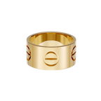 Bruce & Co Love – Wide Screw Detail Statement Ring