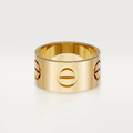 Bruce & Co Love – Wide Screw Detail Statement Ring