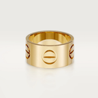 Bruce & Co Love – Wide Screw Detail Statement Ring