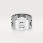 Bruce & Co Love – Wide Screw Detail Statement Ring
