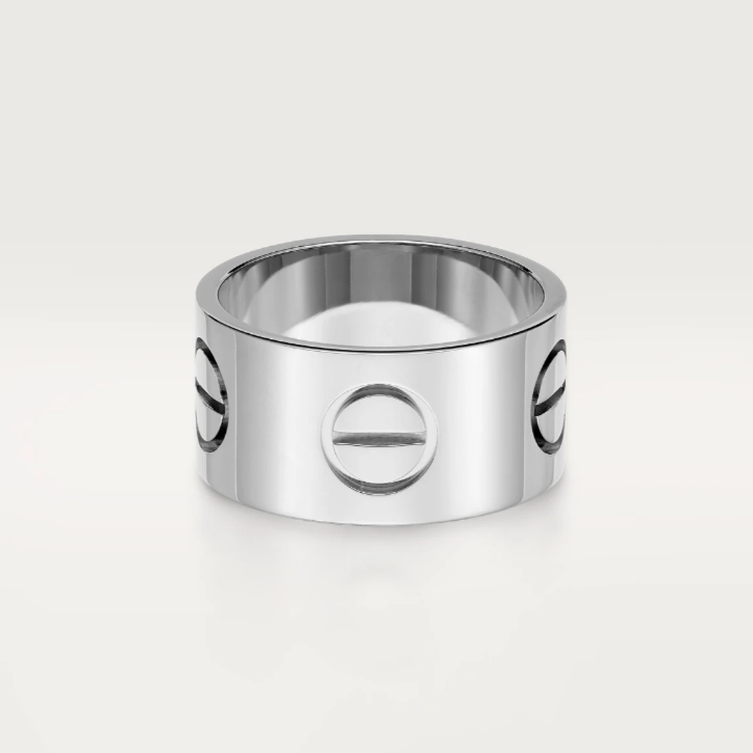 Bruce & Co Love – Wide Screw Detail Statement Ring