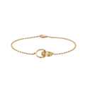 Bruce & Co Love – Interlocking Ring Chain Bracelet