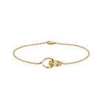 Bruce & Co Love – Interlocking Ring Chain Bracelet