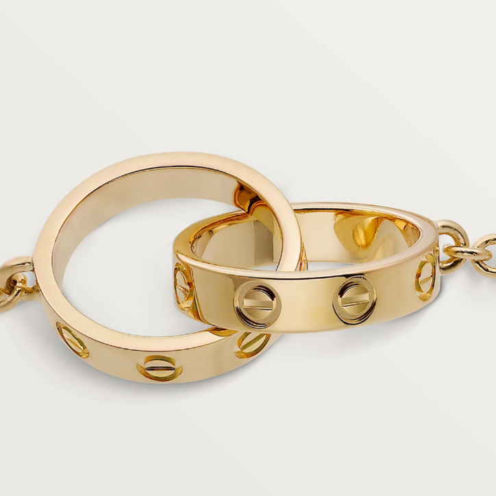 Bruce & Co Love – Interlocking Ring Chain Bracelet