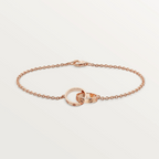 Bruce & Co Love – Interlocking Ring Chain Bracelet