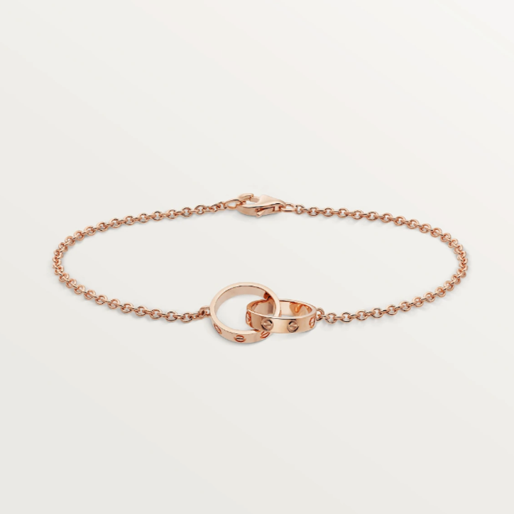 Bruce & Co Love – Interlocking Ring Chain Bracelet