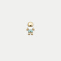 Boy Charm with Blue Outfit
