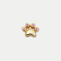 Bruce & Co Cat Paw Charm with Pink Details