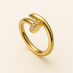 Bruce & Co Crystal Nail Wrap Ring