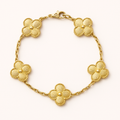 Bruce & Co Five Clover Chain Bracelet