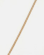 Bruce & Co Men’s Cross Pendant Necklace, 18K Gold-Plated