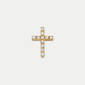 Bruce & Co Cross Charm with Clear Decorative Details