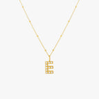 Bruce & Co Mother-of-Pearl Initial Necklace, A–Z