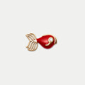 Bruce & Co Red Fish Charm with Gold-Tone Tail