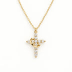 Bruce & Co Crown Cross Necklace