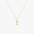 Bruce & Co Mother-of-Pearl Initial Necklace, A–Z