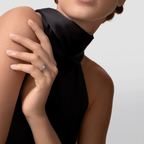 Bruce & Co Love – Crystal Screw Detail Band Ring