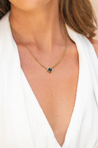Bruce & Co Single Quatrefoil Pendant Necklace