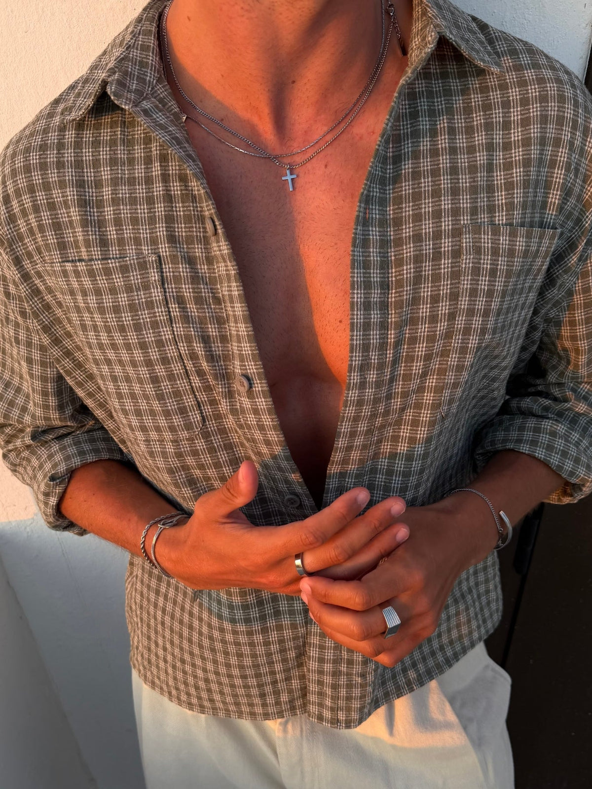 CROSS CHAIN | Silver