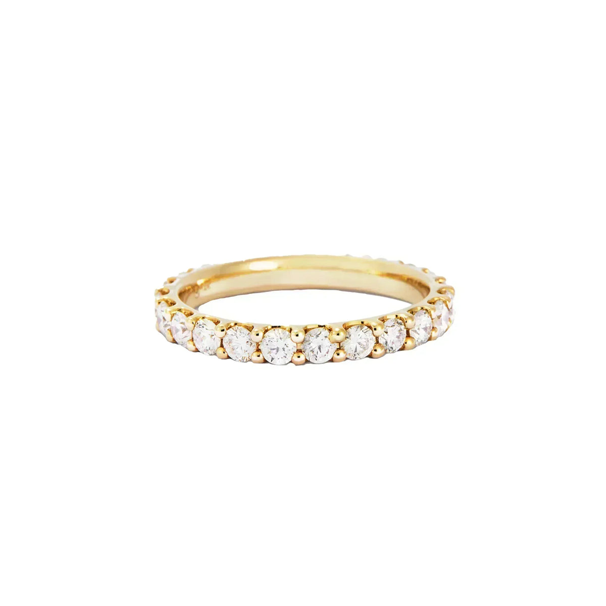 Bruce & Co Clear Detail Tennis Band Ring