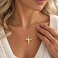 Bruce & Co Crown Cross Necklace