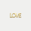 Bruce & Co Love Letter Charm in Gold Tone