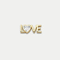 Bruce & Co Love Heart Letter Charm with Clear Details