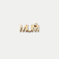 Bruce & Co Mum Letter Charm in Gold Tone