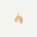Bruce & Co Mistletoe Branch Charm with White Detail