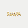 Bruce & Co Mama Letter Charm in Gold Tone
